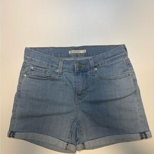 Levi’s - Mid Length Women's Denim Shorts